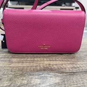 Kate Spade Fuchsia Leather purse